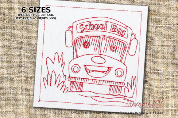 Back to School Bus Lineart Design Review