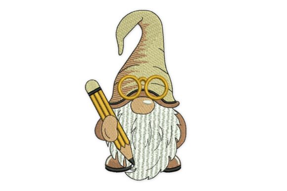 Back to School Gnome: A Seasonal Embroidery Review