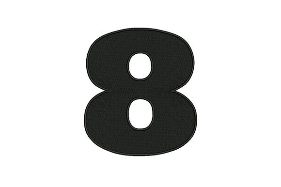 Bold Number 8 Embroidery Review for Boutique Apparel