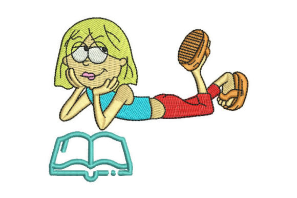 Girl Studying: A Professional Embroidery Design Review