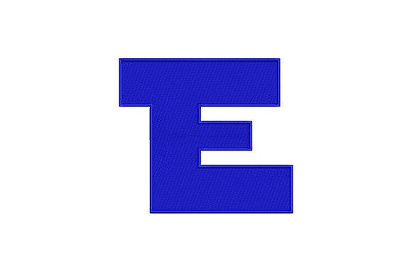 Letter E: A Minimalist Embroidery Design Review