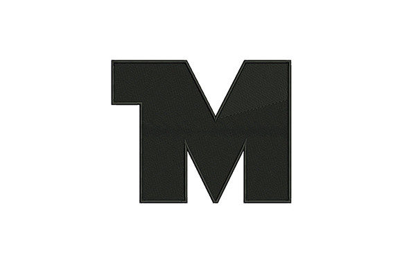 Letter M Embroidery Review for Boutique Apparel