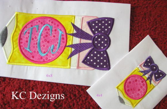 Pencil Monogram with Bow: A Designer Review